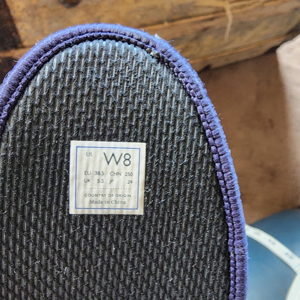 Rothys sz 8 Slip On Sneaker Navy Blue EUC - Picture 11 of 11
